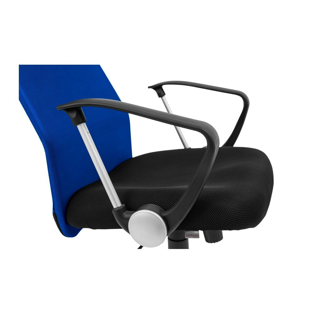 Офисное кресло руководителя Ultra M1 Tilt Черно-синий Киев - изображение 7