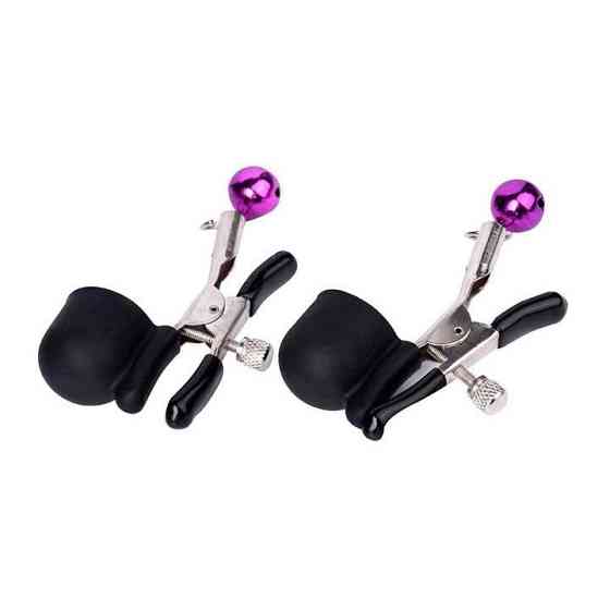 Затискачі для сосків з вібрацією "Ikoky"- Садо-мазо Вінниця