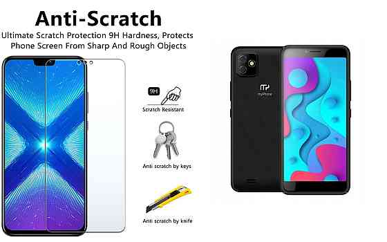 Защитное стекло NeoGlass для myPhone Fun 9 – ультрапрозрачное и устойчивое Киев