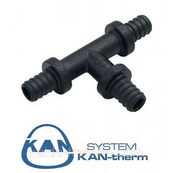 Тройник  KAN-therm 18*2/14*2/18*2 (пластик) Харьков