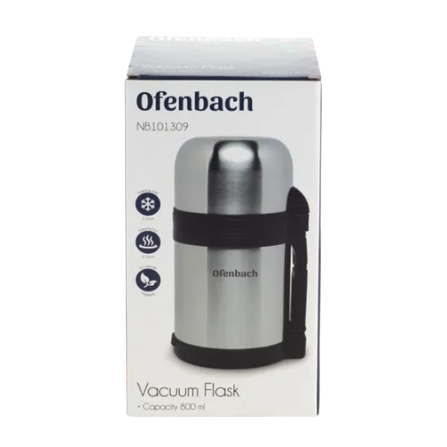 Термос 800мл нержавіюча сталь Ofenbach 101309 Житомир - фото 5