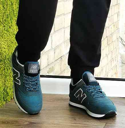Сині Кросівки New Balance 574 Жіночі Чоловічі Замшеві Блакитні Нью Баланс (розміри: 36,37,38, 39) — 63-5 Дніпро