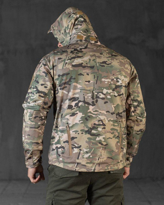 Весняна тактична куртка Soft Shell Silver Knight Windstoper мультикам ОР1234 Одеса - фото 3