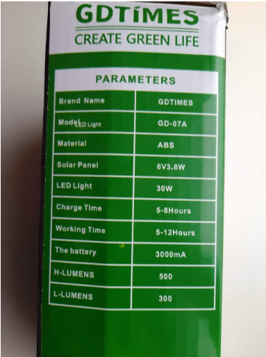 Портативная солнечная станция GDLITE GD-07А 8232 Одесса - изображение 5