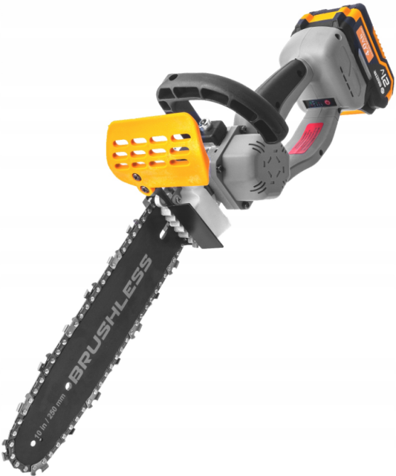 Акумуляторна пила ланцюгова Majster Polska 1400 Вт + 2 акумулятори 4 А·год (Польща) Київ - фото 3