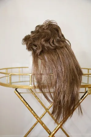 Коричнева перука mullet для чоловіків і жінок у ретро стилі 70-х 80-х, синтетичне волосся, 23” для Г Київ - фото 4