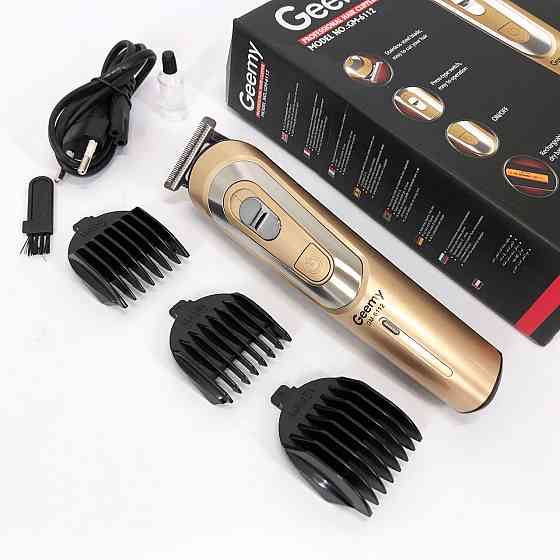 Бездротовий акумуляторний тример для стрижки волосся GEMEI, Набір для стрижки з зарядкою YV-18 Львів