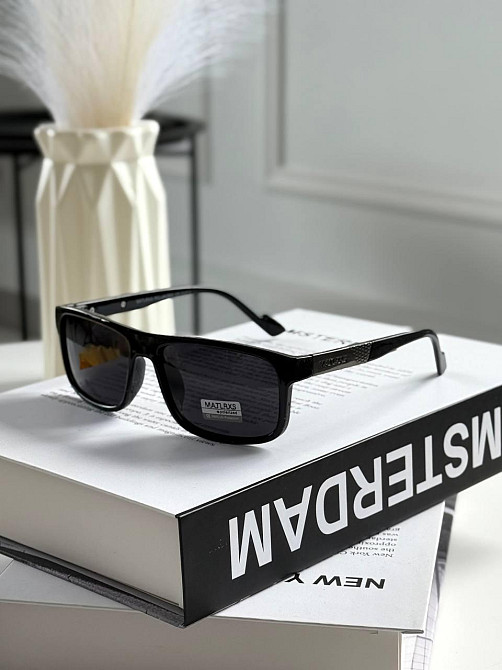 Чоловічі окуляри POLARIZED з пластиковою оправою Київ - фото 4