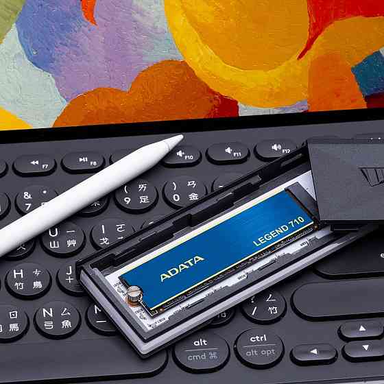SSD M.2 ADATA LEGEND 710 256GB 2280 PCIeGen 3x4 3D NAND Read/Write: 2100/1000 MB/sec Київ