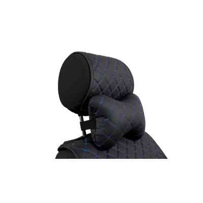 Подушка EVAtech ECO 27х16 см чорна з синьою ниткою (SPCRBL) Вінниця