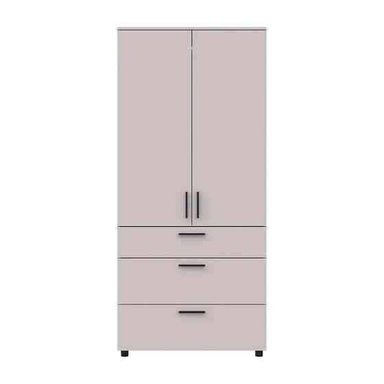 Шафа для одягу Doros Торн Кашемір 2 ДСП/3Ш (штанга) 90х51.6х200 (DRS-012029) Львів