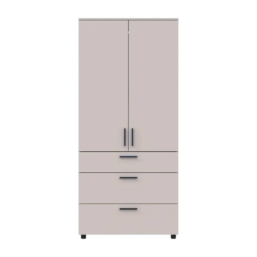 Шафа для одягу Doros Торн Кашемір 2 ДСП/3Ш (штанга) 90х51.6х200 (DRS-012029) Львів - фото 6