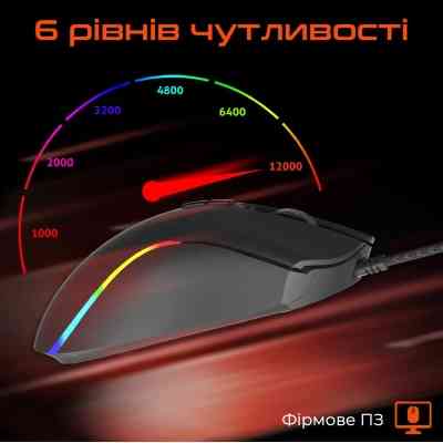 Мишка Meetion GM19 USB Black (MT-GM19_2023-A) Вінниця
