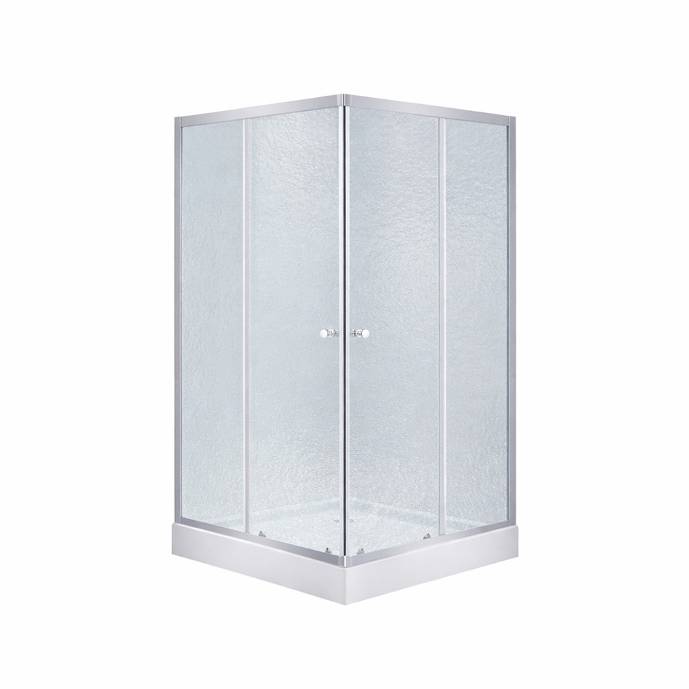 Набір Lidz душова кабіна Wawel SC90x90.SAT.LOW.FR, скло Frost 4 мм + піддон Mazur Київ - фото 11