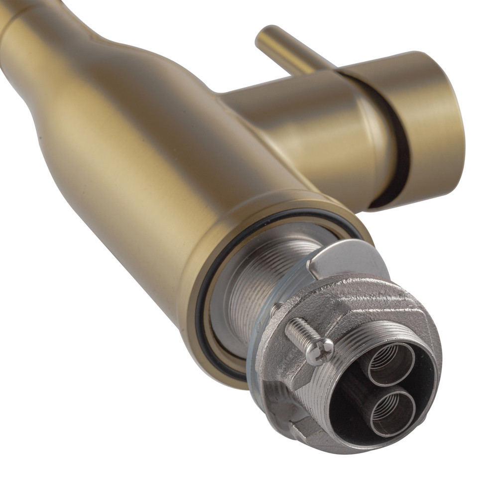 Смеситель для кухни Koer KI-70026-12 с белым силиконовым изливом (KR5212) Киев - изображение 4