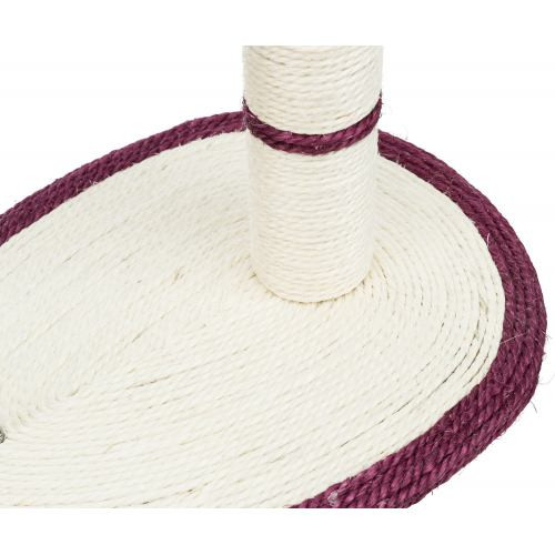 Дряпка-стовпчик Trixie для котів з іграшкою на мотузці та мишкою на пружині сизаль/плюш 40х30х50 см Київ - фото 6