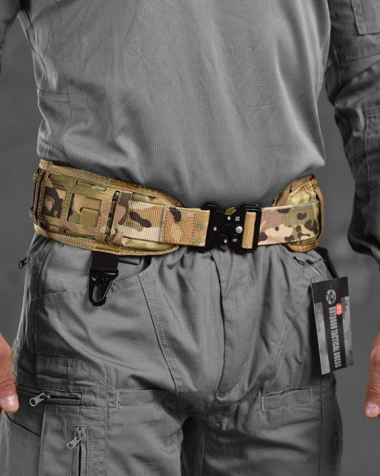 Пояс розвантажувальний у комплекті з тактичним ременем кобра рпс РН4222 Одеса - фото 1