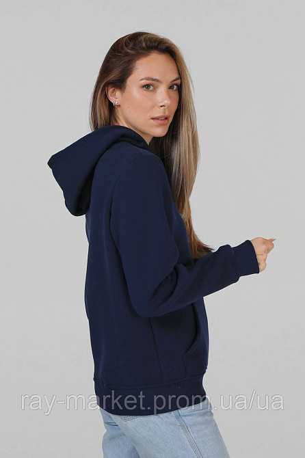 Худі базове утеплене Ray Basic жіноче темно-синє (U0401W-Navy Blue) S Київ - фото 2