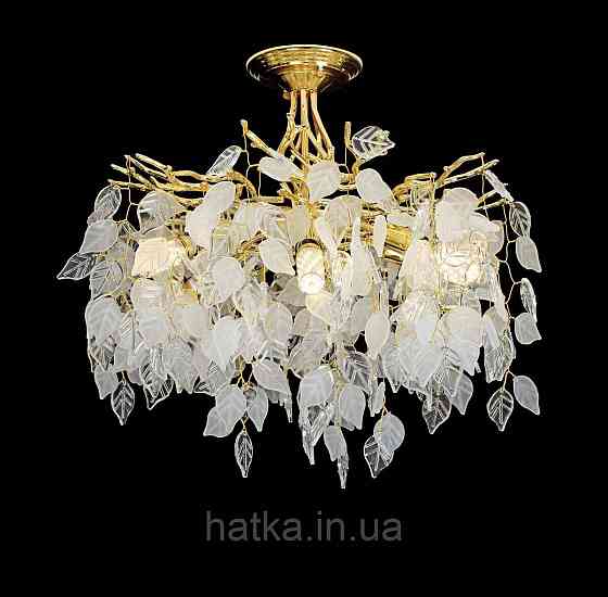 Люстра потолочная VALESO 33026/460 золотой на 6 ламп E14 Киев