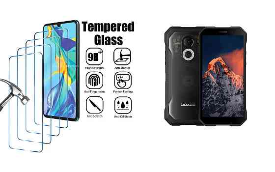 Защитное стекло ArmorGlass для Doogee S61, S61 Pro – устойчивое к царапинам и ударам Киев