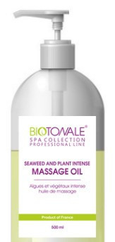 Масажна олія з ламінарією и рослинною олією Seaweed And Plant Intense Massage Oil -BIOTONALE  500 мл Дніпро - фото 1
