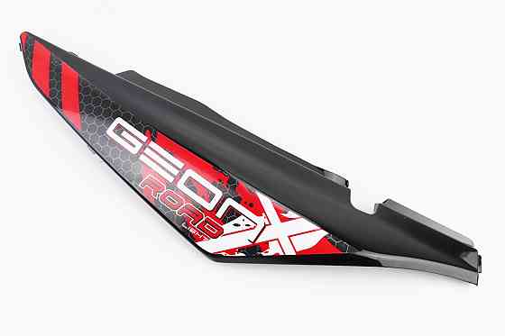 X-Road Light 200-250 пластик - задній бічний лівий, ЧОРНИЙ з червоним малюнком Киев