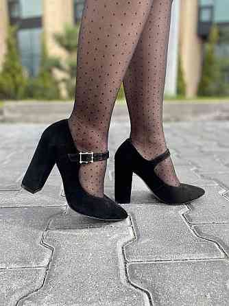 Туфлі жіночі SEE SEVEN чорні натуральна замша каблук 10 см (283/9535) 35р.36р.37р.38р. Коломыя