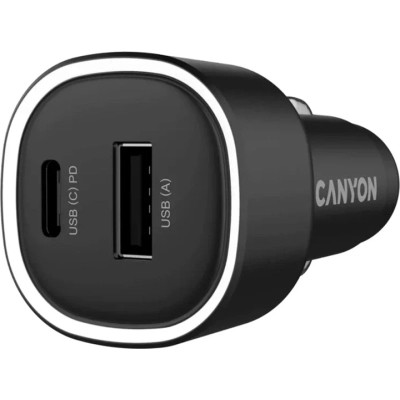 Зарядное устройство Canyon 1xUSB + 1xUSB-C PD85W black (CNE-CCABR8AC) Винница - изображение 4