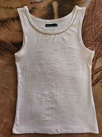 Жіноча майка з камінням 42 бежевий Київ