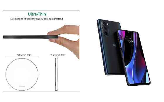 Бездротовий зарядний пристрій Copper до 30W для LG G8 THINQ, G8S ThinQ, G8X ThinQ, USB-C, LED Київ