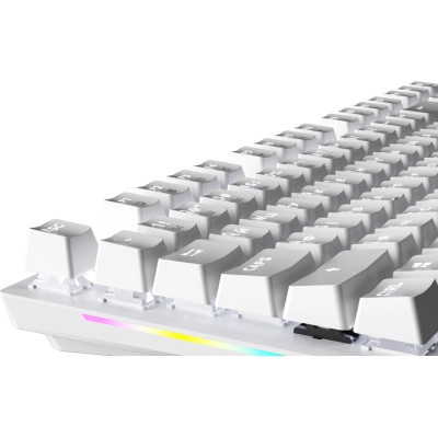 Клавиатура GamePro Genesis Joker MK124W Outemu Red Switch USB UA White (MK124W) Винница - изображение 11