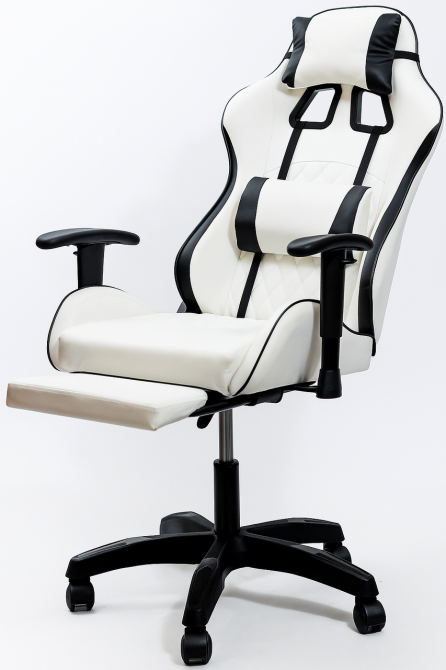 Кресло геймерское DIEGO Raptor white Киев - изображение 2