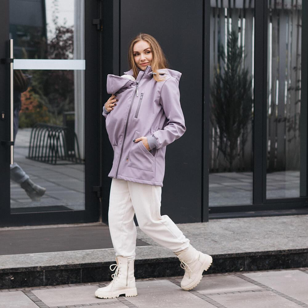 Слінгокуртка, куртка для вагітних 4 в 1 Лаванда Київ - фото 1