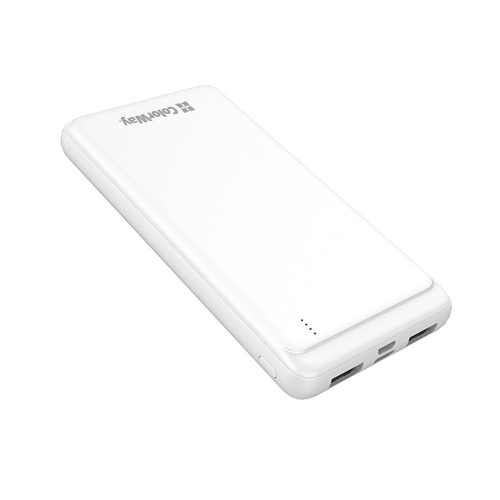 Павербанк 10000 mAh ColorWay CW-PB100LPF2WT slim білий Житомир