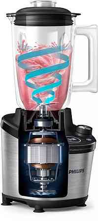 Блендер Philips HR3760/00 ( чорний із сріблястим ) Харків