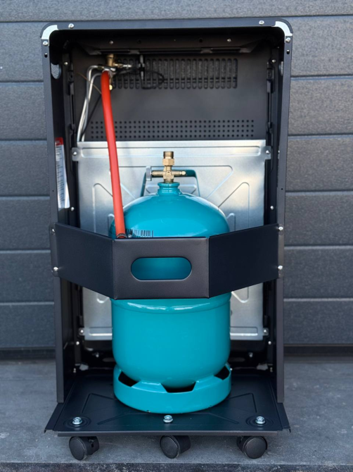 Портативний газовий інфрачервоний обігрівач для приміщень та вулиці (4200 Вт) + шланг + редуктор, Польща Київ - фото 7