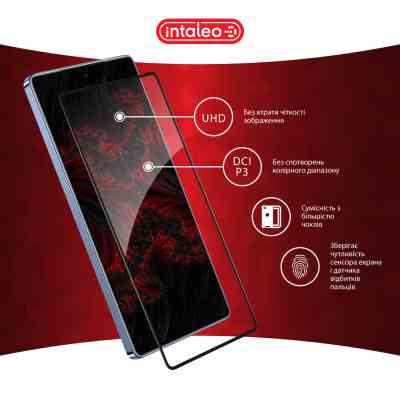 Стекло защитное Intaleo Full Glue Infinix Note 40 4G Black (1283126594915) Винница
