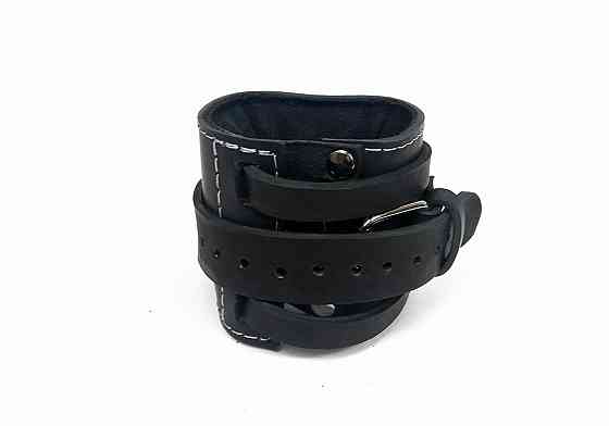 EasyFit Манжета EasyFit F8 чорна для тяги на тренажері (шкіра) Київ