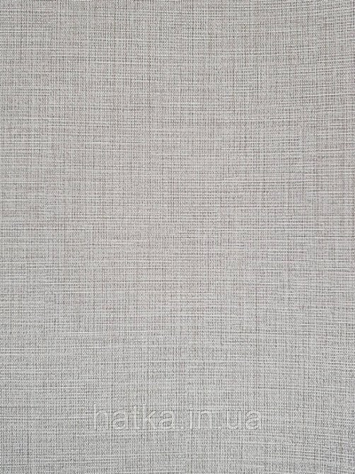 Шпалери метрові вінілові на флізелін AdaWall Beta метрові однотонні під тканину під льон сірі Київ - фото 1