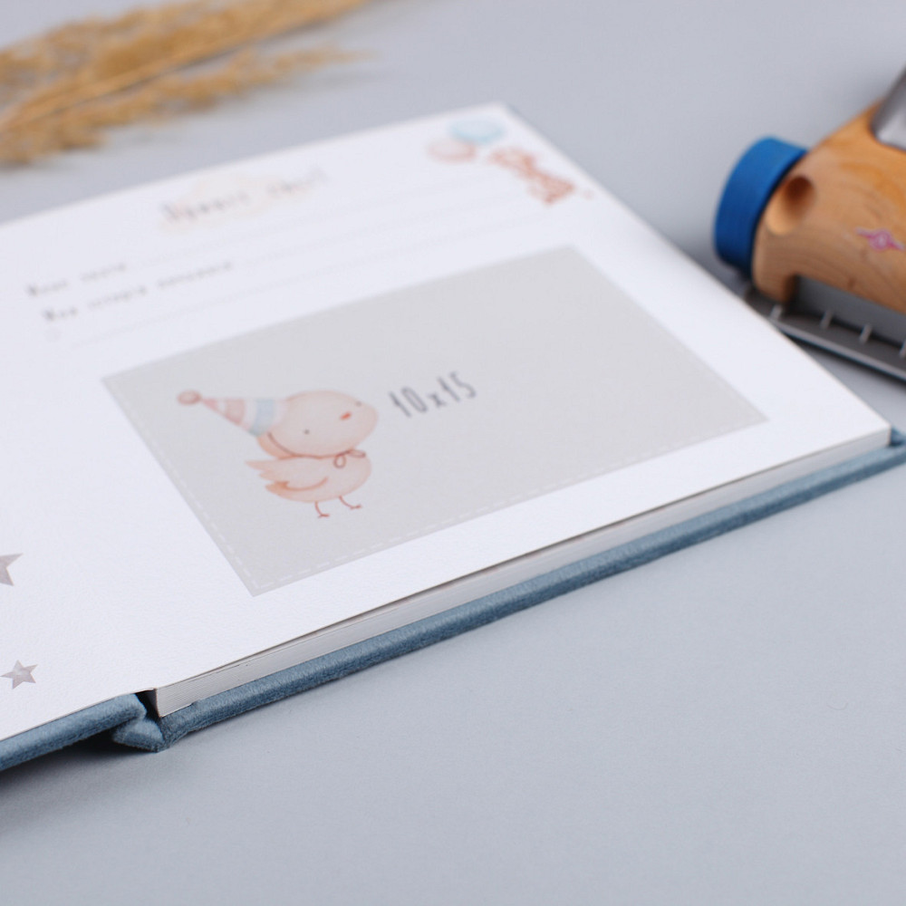 Дитячий альбом у велюровій обкладинці  fotobook-0007 Тернополь - изображение 3