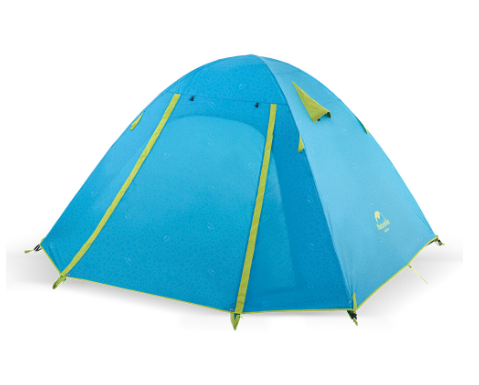 Намет двошаровий на 4 особи з алюмінієвими дугами, P-Series, синій — зручність і захист для всієї родини Київ - фото 1