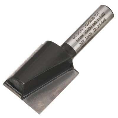 Фреза Bosch Professional пазовая с двумя лезвиями, Std, S8, D22, L25 (2.608.628.391) Винница - изображение 1