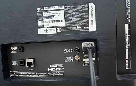 Телевізор LG OLED 48C1 (OLED48C14LB) Київ