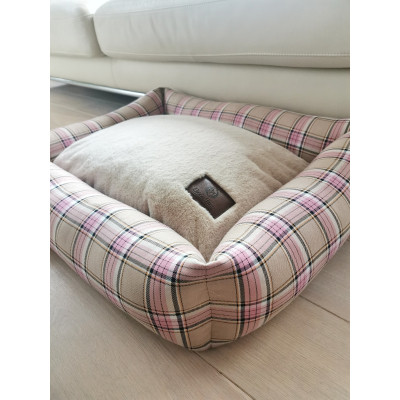 Лежак для животных Chloe's Home Дублин S розовый (CLH4067) Винница - изображение 2