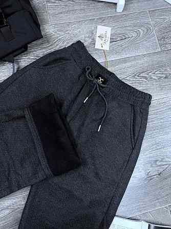 Женские теплые брюки батал шерстяной кашемир на флисе Одесса