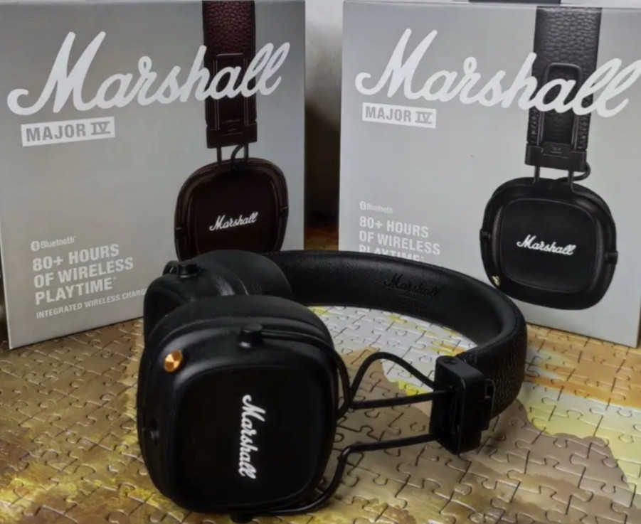 Навушники Marshall Major IV (Black) Харьков - изображение 2
