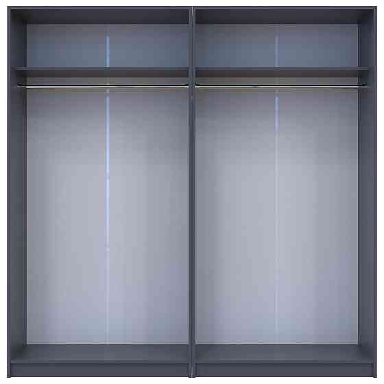 Комплект шаф для одягу Doros Промо (2 шт.) 180х48х204 см Графіт (DRS-011209) Львів