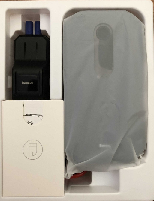 Портативний пусковий пристрій базеус бустер пусковое павербанк. Киев - изображение 2