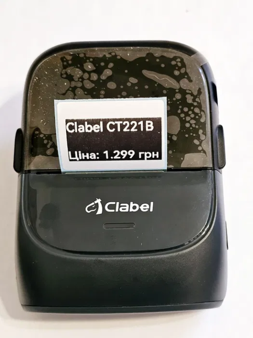 Термопринтер етикеток Bluetooth Сlabel CT221B Луцк - изображение 1