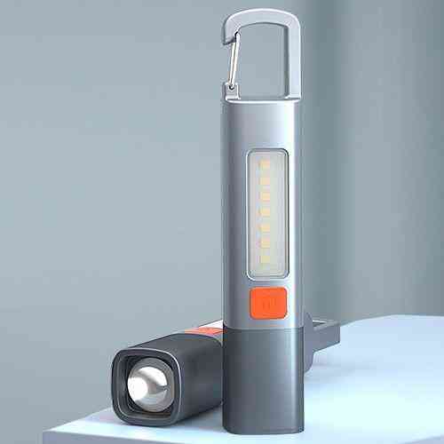 Ліхтар акумуляторний ручний Bailong BL-W546 + COB Харків